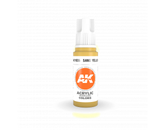 Краска акриловая 3rd Generation Sand Yellow 17ml