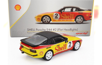 PORSCHE 944 Shell N 2 Racing (1989), Yellow Red Black