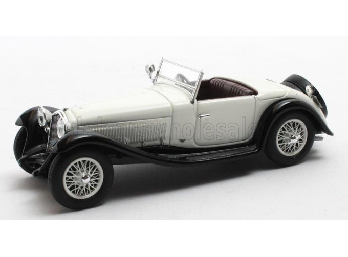 ALFA ROMEO 6C 1750SV Figoni Spider Cabriolet Open (1932), white 