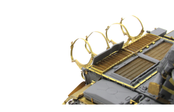 Фототравление Т-55АД Дрозд/Т-55АМ/Т-55АМ2В/Т-55АМВ (Takom) сетки МТО