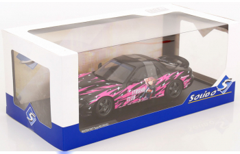 MAZDA Rx-7 (fd3rs) Works Itasha Club Coupe (1999), black fucsia