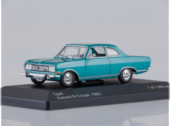 OPEL Rekord B Coupe (1965), metallic turquoise