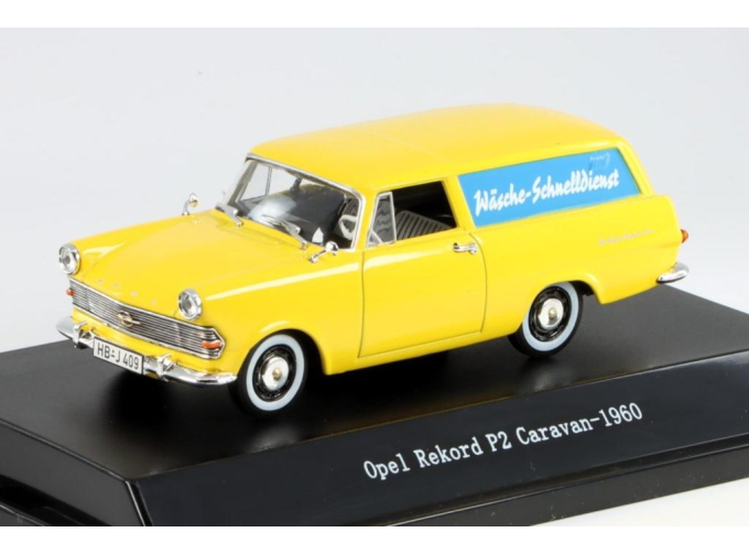 OPEL Rekord P2 Caravan Wash (1960), yellow