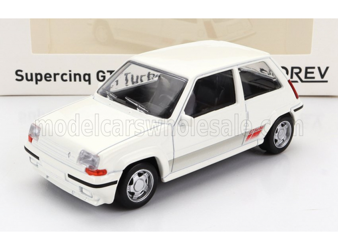 RENAULT R5 Supercinque Gt Turbo Phase Ii (1988), white