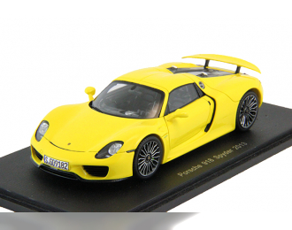 PORSCHE 918 Spyder (2013), yellow