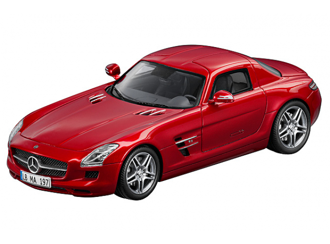 MERCEDES-BENZ SLS-Klasse R197 (2011), red