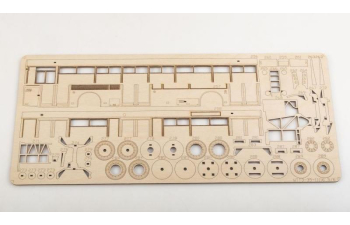 Сборная модель УТТЗ-6241.01 "Горожанин" троллейбус
