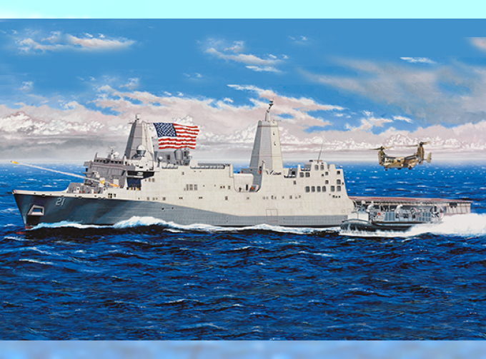 Сборная модель USS New York (LPD-21) 