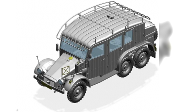 Сборная модель German Krupp Protze Kfz. 19 Radio Command Car