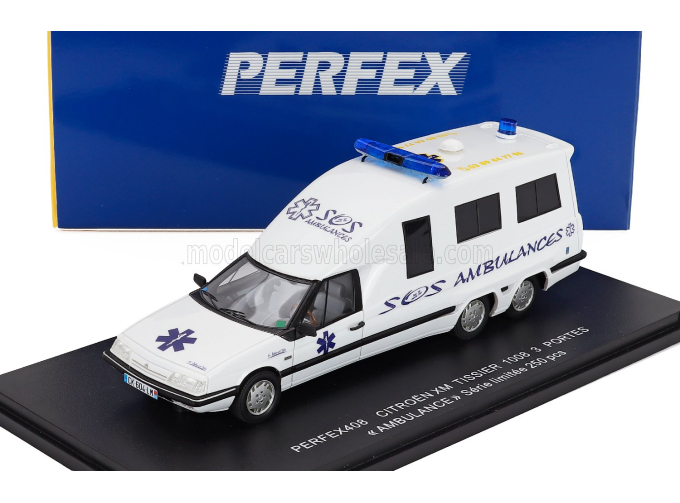CITROEN Xm Tissier 1008 6 Ruote (six Wheels) Ambulance 1999, White