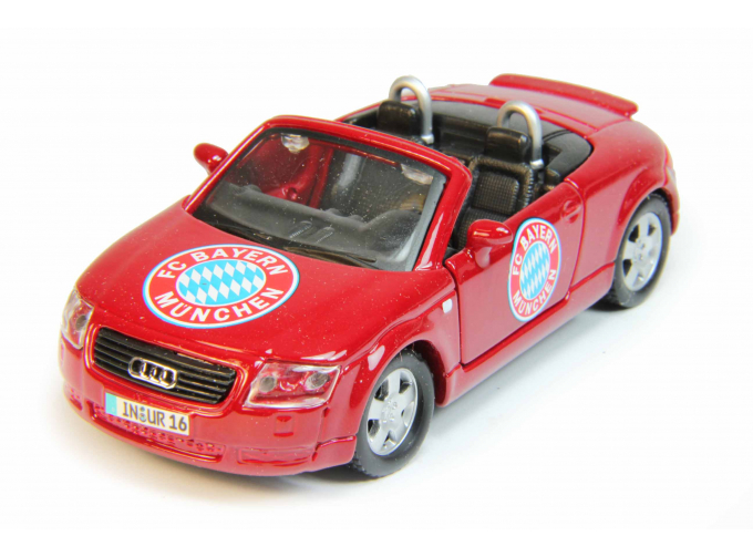 AUDI TT Roadster FC "Bayern Munchen", red