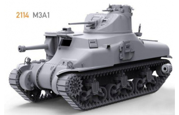 Сборная модель Американский средний танк M3A1 LEE