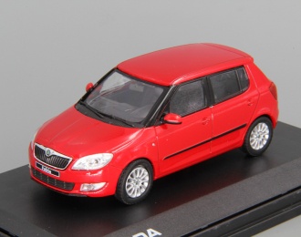 SKODA Fabia II (facelift 2010), red corrida uni