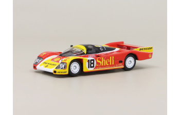 PORSCHE 962C №18 Shell Combo Le Mans (1988) + PORSCHE 962C №17 Dunlop Supercup H.J. Stuck (1987)
