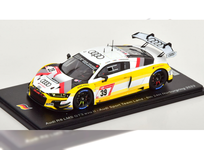 AUDI R8 LMS GT3 Evo2 №39 24h Nuerburgring, Haase/Mies/Niederhauser (2023)