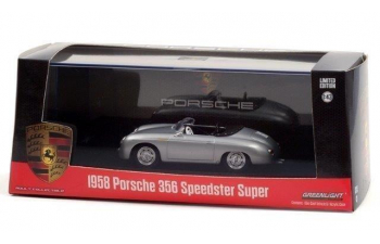 PORSCHE 356 Speedster Super 1958 Silver Metallic