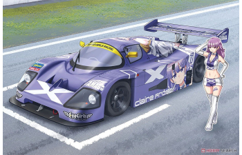Сборная модель Гоночный автомобиль Sauber Mercedes C9 “Claire Frost” с фигуркой (Limited Edition)