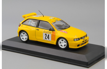 SEAT Ibiza Kit Car Rallye de Monte Carlo T.Gardemeister - P.Lukander #24, yellow