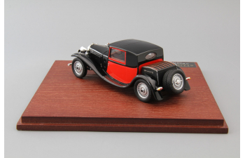 BUGATTI 46 Fiacre Coupe (1929), black / red