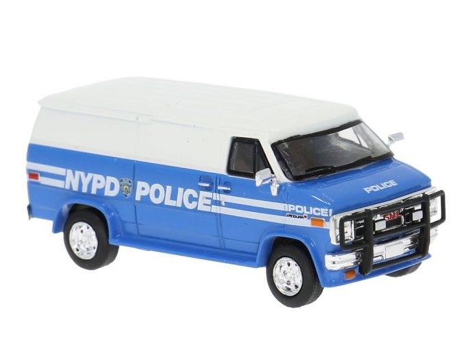 GMC Vandura NYPD (1983), blue / white