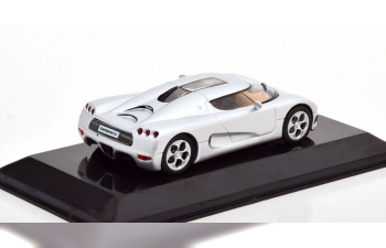 KOENIGSEGG Cc8s (2002) - Con Vetrina - With Showcase, Silver