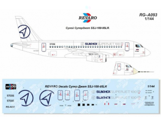 Декаль Сухой Суперджет SSJ–100–95LR