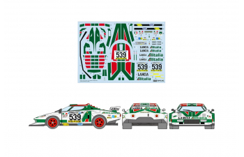 Сборная модель Lancia Stratos Turbo