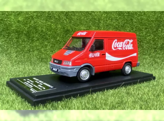 IVECO Turbo Daily 40-10 "Coca-Cola" (1989), red