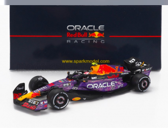 RED BULL F1 Rb19 Team Oracle Red Bull Racing №11 3rd Las Vegas Usa Gp (2023) Sergio Perez, Purple Yellow Red