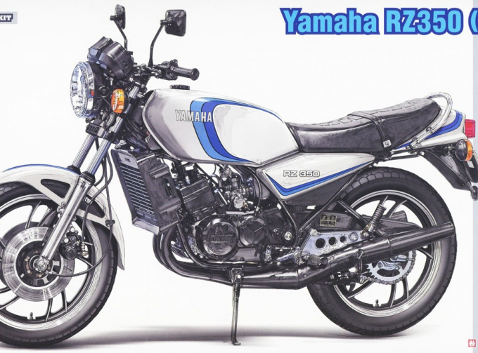 Сборная модель YAMAHA Rz350 (4uo) Motorcycle 1981