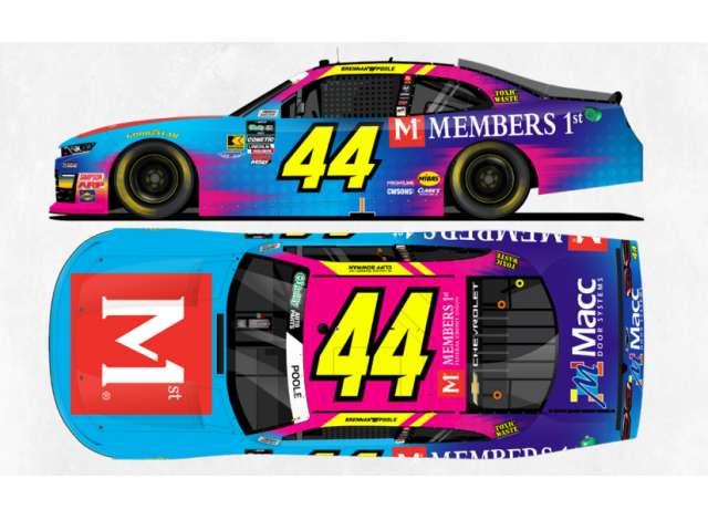 Chevrolet #44 Brennan Poole *Members 1st*, various 2026