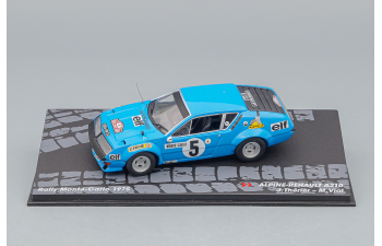 ALPINE RENAULT A310 #5 Thérier/Vial 6 место Rally Monte-Carlo 1975