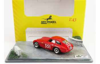 FERRARI 166mm Berlinetta Touring Sn020i №351 Mille Miglia (1951) G.rota - R.toscano, Red