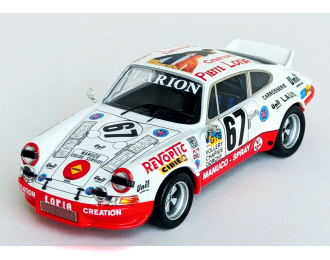 PORSCHE 911 Carrera Rsr №67 24h Le Mans (1974) William Vollery - Eric Vollery - Roger Dorchy, White Green
