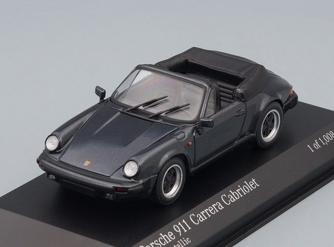 PORSCHE 911 Carrera Cabriolet (964) 1983 graphite metallic