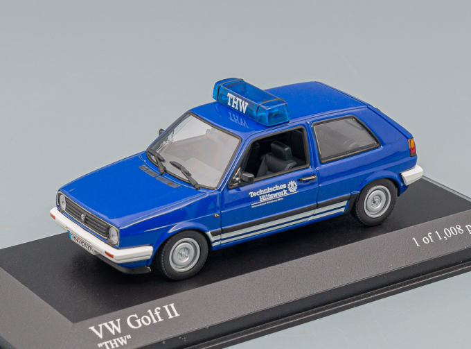 VOLKSWAGEN  GOLF II 'THW', blue