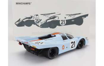 PORSCHE 917k Team John Wyer Automotive Engineering N21 24h Le Mans (1970) P.Rodriguez - L.Kinnunen, Light Blue