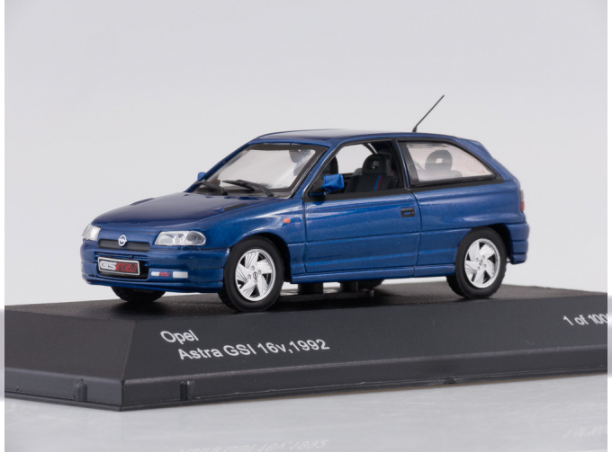 OPEL Astra F GSI 16V (1992), metallic blue