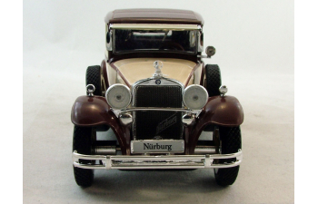 MERCEDES-BENZ Nurburg 460 Pullman-Limousine (1929), Mercedes-Benz Offizielle Modell-Sammlung 30, коричневый