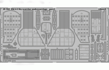 Фототравление для EKA-3 Skywarrior undercarriage