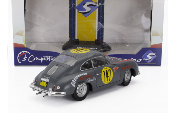 PORSCHE 356 Pre-a Coupe №147 Racing Panam (1954), Grey Red