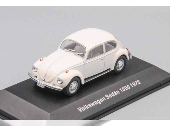 VOLKSWAGEN Beetle Sedan 1500 (1973), white