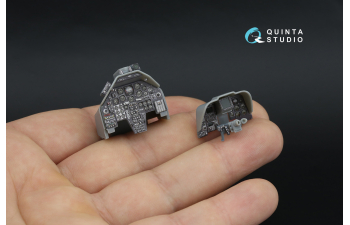 3D Декаль интерьера кабины AH-1W (Trumpeter) (с 3D-печатными деталями)