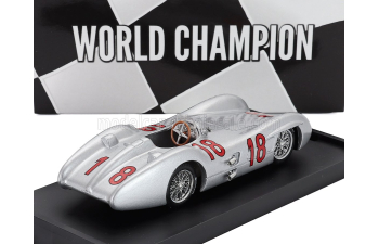 MERCEDES-BENZ F1  W196c №18 World Champion Season (1954) Juan Manuel Fangio, Silver
