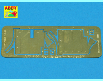 Front fenders for Panther G/F Jagdpanther