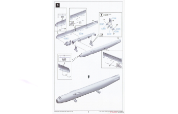 Сборная модель Boeing B-52G Stratofortress