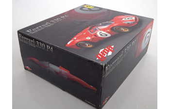 FERRARI 330 P4 Spyder No 6 BOAC 500 (1967)