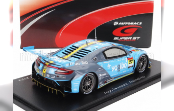 HONDA Nsx Gt3 Team Yogibo №27 Gt300 Class Super Gt (2023) Y.iwasawa - R.ito, Light Blue Yellow