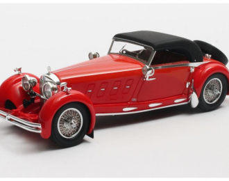 MERCEDES-BENZ 680S Armbruster Roadster #35213 (закрытый) 1932 Red