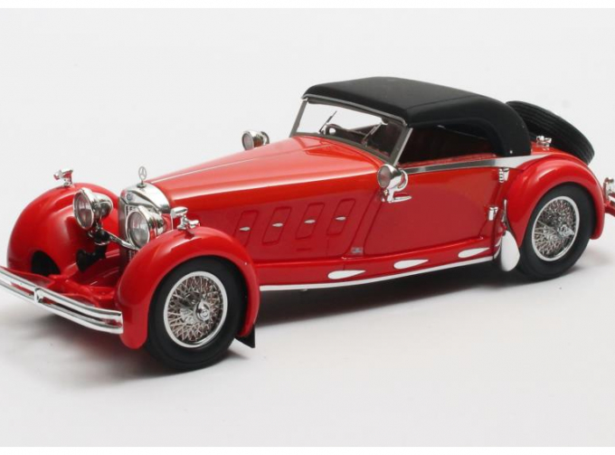 MERCEDES-BENZ 680S Armbruster Roadster #35213 (закрытый) 1932 Red